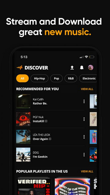 Audiomack׿İͼ1